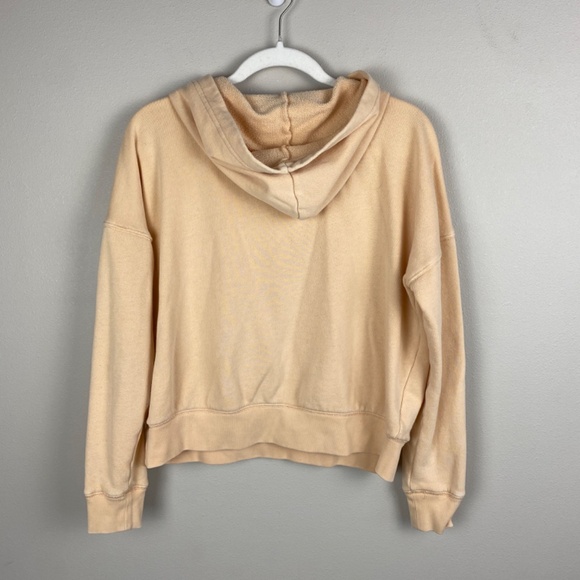 American Eagle Oversized Lace Up Hoodie Sweatshirt - Size Small - Picture 2 of 5